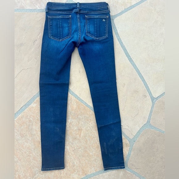 rag & bone Indigo Skinny Jeans size 28 MN - Picture 3 of 3